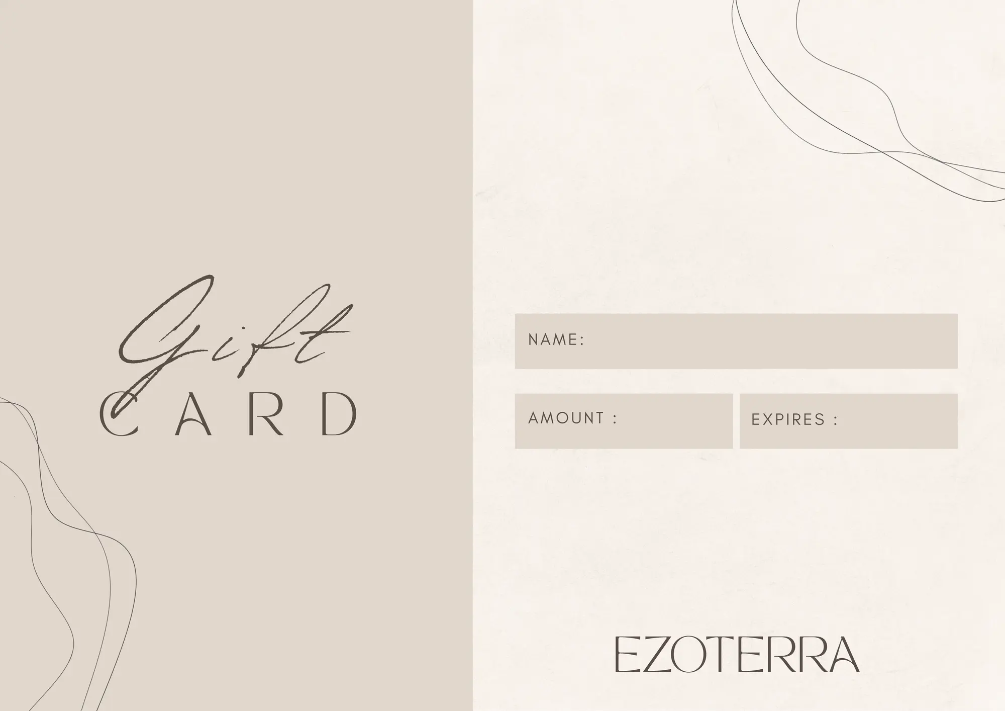 Ваучер със свободна сума